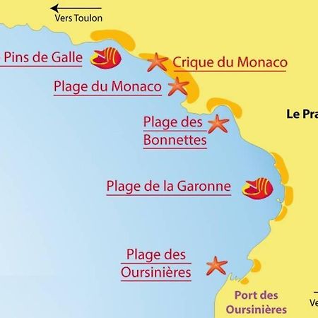 Апартаменты Superbe T2 Lumineux 3*** 10 Mn A Pied De La Plage Ле-Праде Экстерьер фото